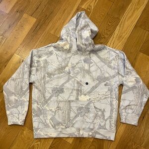 Hollister women blue camouflage Hoodie